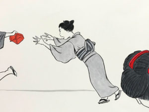 お菊どろぼうを捕まえる OKIKU2