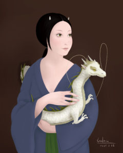 白龍を抱く鬼夫人５（完成） RYU&ONI
